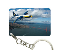 Thumbnail for Blue Angels & Bridge Designed Key Chains