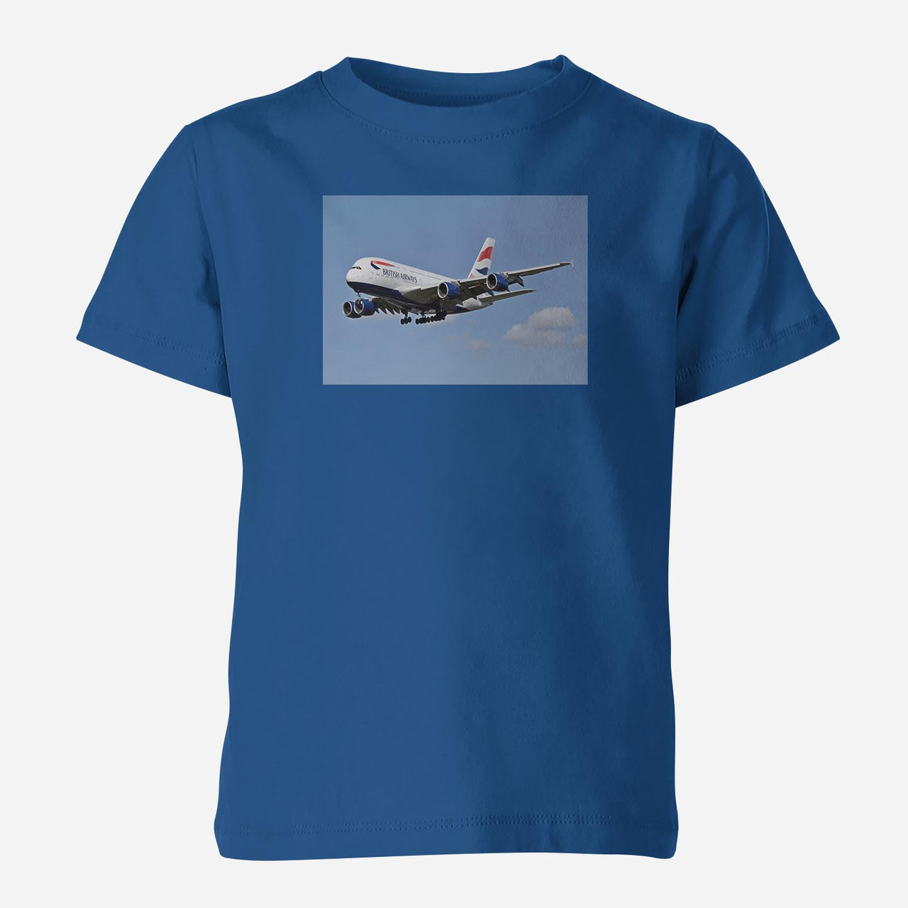 Landing British Airways A380 Designed Children T-Shirts