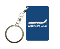 Thumbnail for The Airbus A340 Designed Key Chains