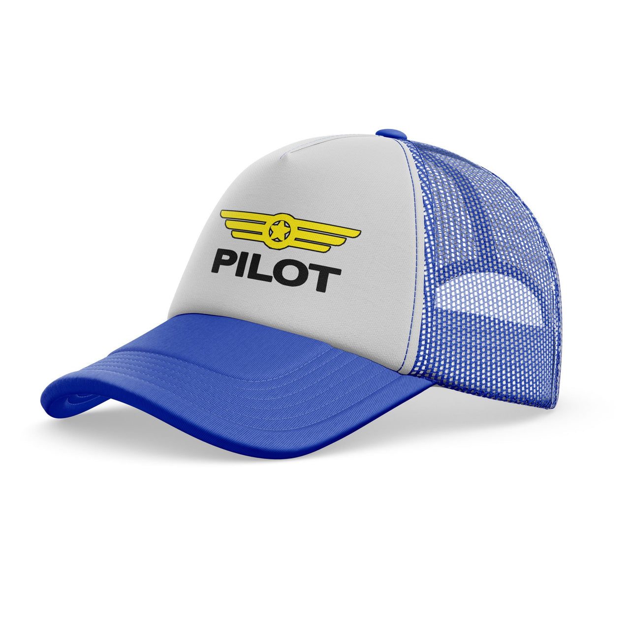 Pilot & Badge Designed Trucker Caps & Hats