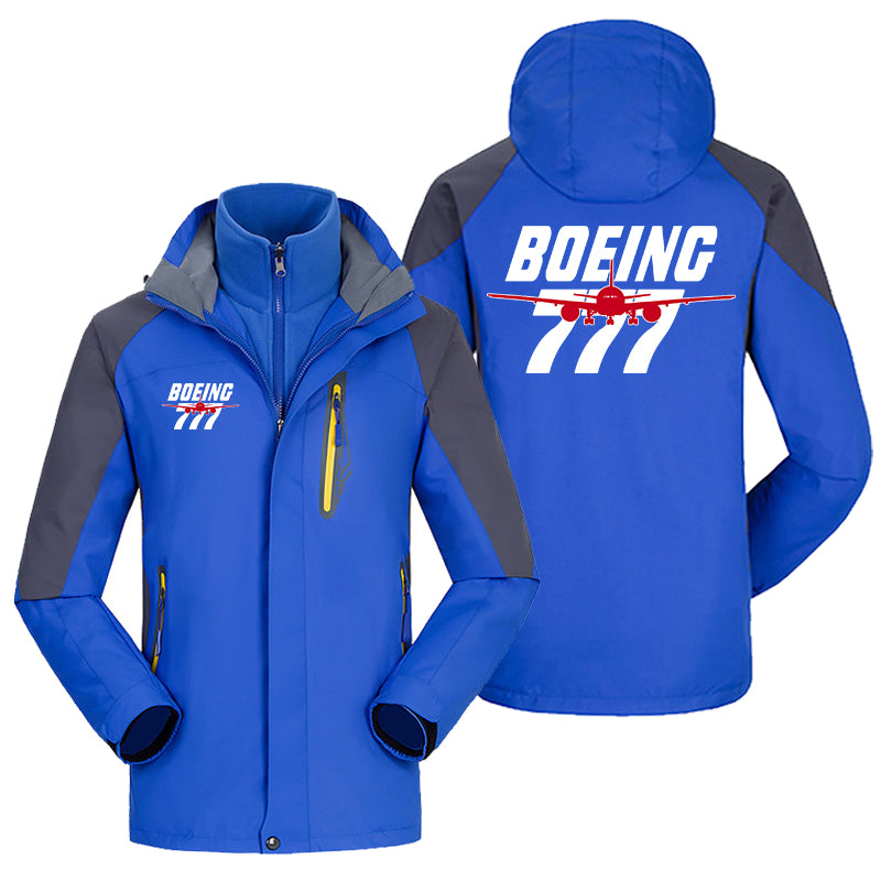 Amazing Boeing 777 Designed Thick Skiing Jackets