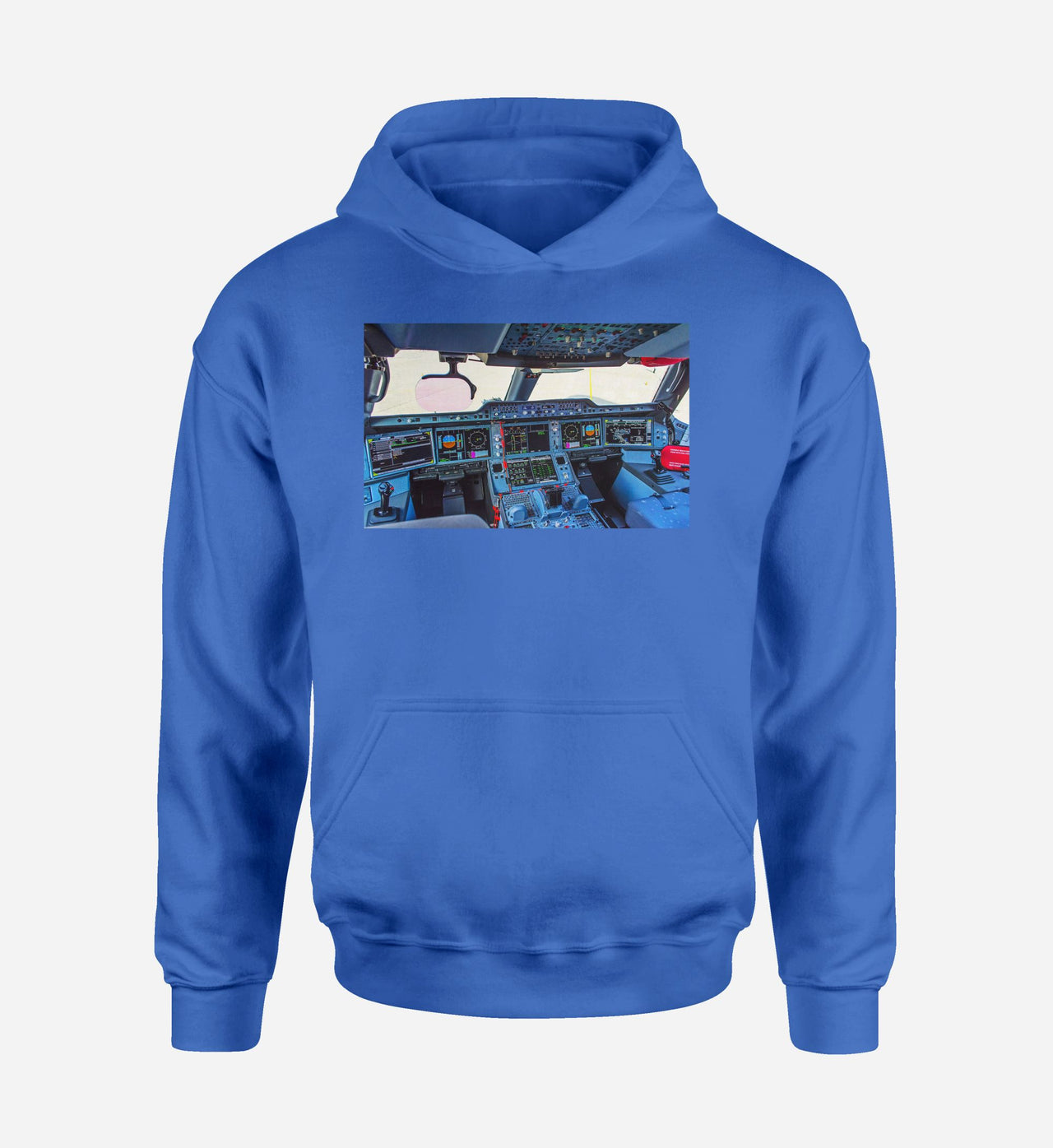 Airbus A350 Cockpit Designed Hoodies