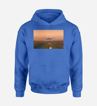 Thumbnail for Super Cool Landing During Sunset Designed Hoodies