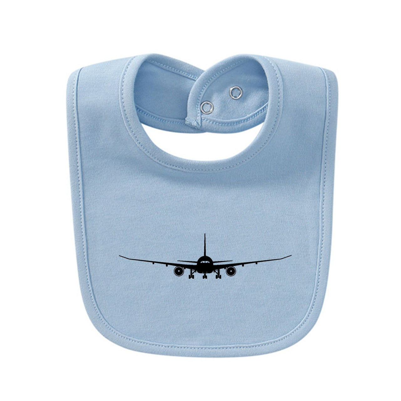 Boeing 787 Silhouette Designed Baby Saliva & Feeding Towels