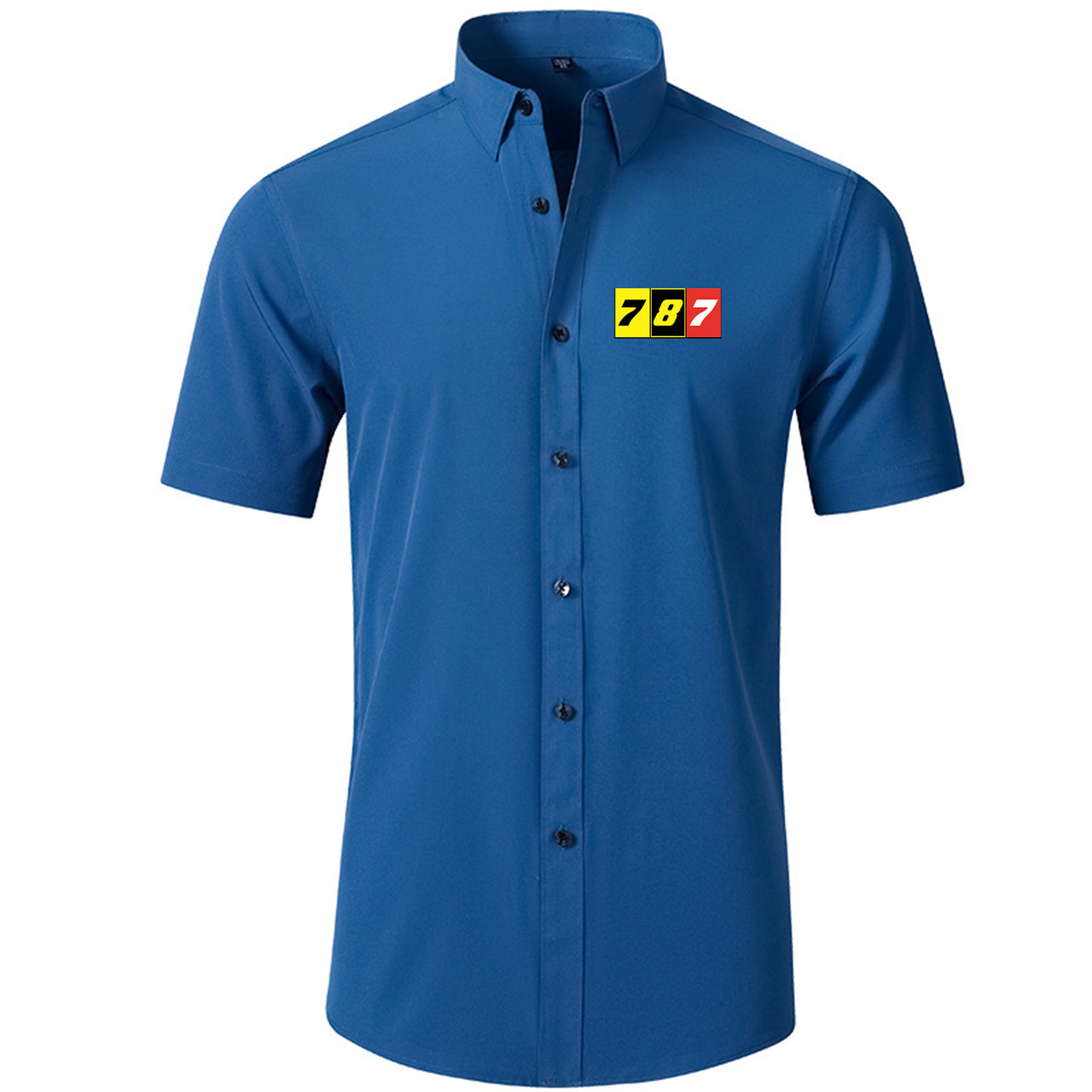 Flat Colourful 787 Designed Short Sleeve Shirts