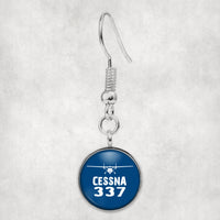 Thumbnail for Cessna 337 & Plane Designed Earrings