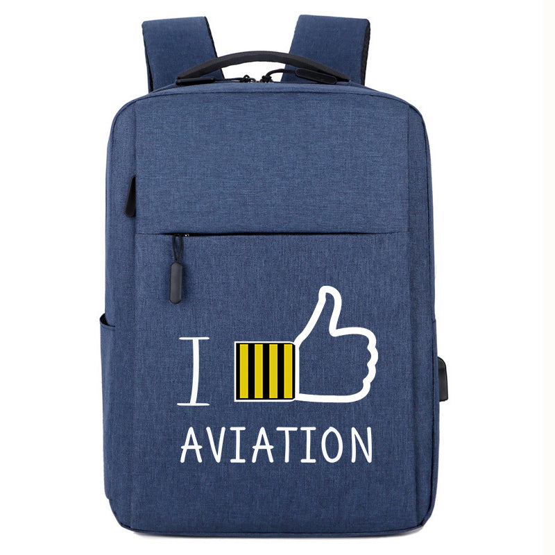 I Like Aviation Designed Super Travel Bags