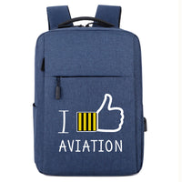 Thumbnail for I Like Aviation Designed Super Travel Bags