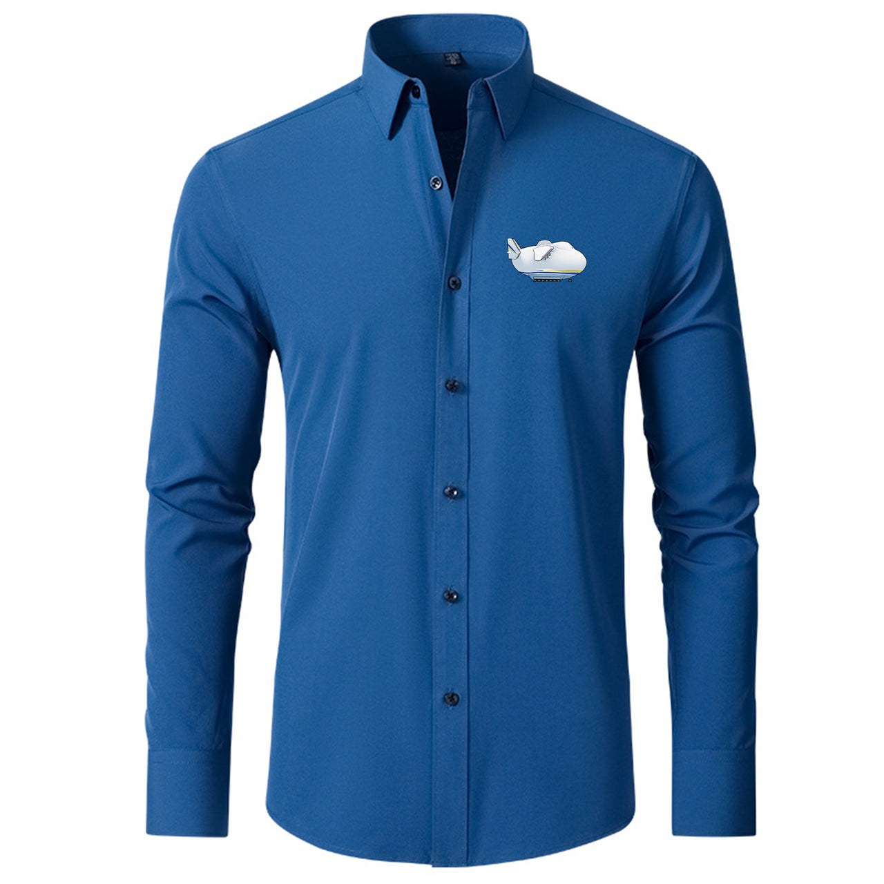 Antonov 225 Side Profile Designed Long Sleeve Shirts