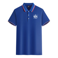 Thumbnail for Boeing 747 & Plane Designed Stylish Polo T-Shirts