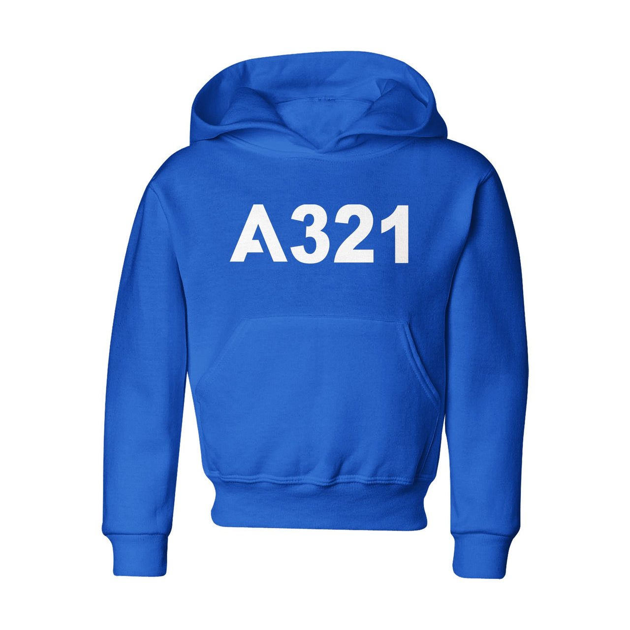 A321 Flat Text Designed "CHILDREN" Hoodies