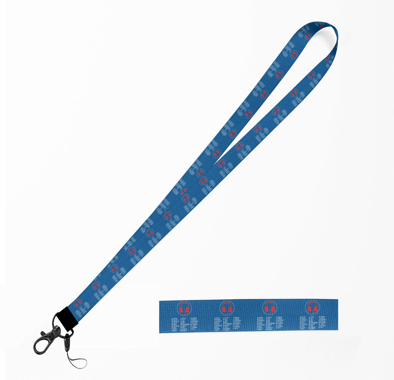 Aviation Alphabet 3 Designed Lanyard & ID Holders