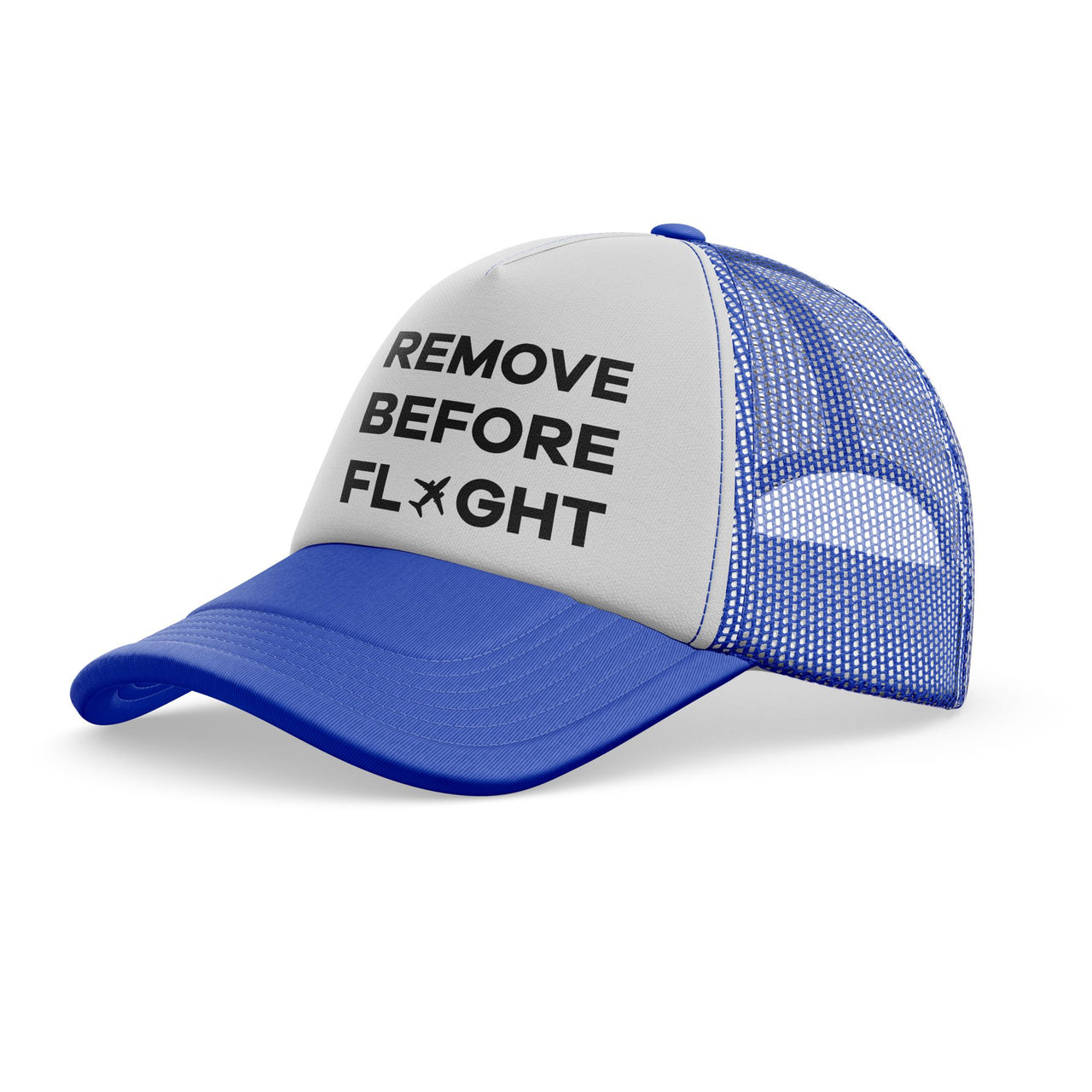 Remove Before Flight Designed Trucker Caps & Hats