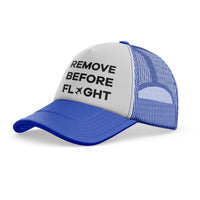 Thumbnail for Remove Before Flight Designed Trucker Caps & Hats