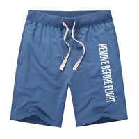 Thumbnail for Remove Before Flight 2 Designed Cotton Shorts