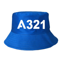 Thumbnail for A321 Flat Text Designed Summer & Stylish Hats