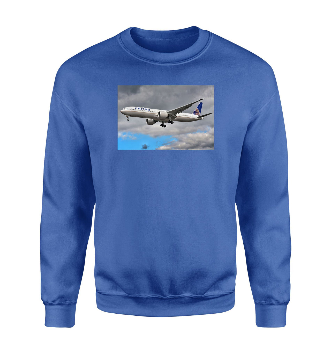 United Airways Boeing 777 Designed Sweatshirts