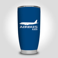 Thumbnail for Airbus A320 Printed Designed Tumbler Travel Mugs