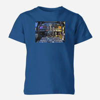 Thumbnail for Boeing 737 Cockpit Designed Children T-Shirts