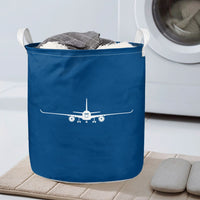 Thumbnail for Airbus A350 Silhouette Designed Laundry Baskets