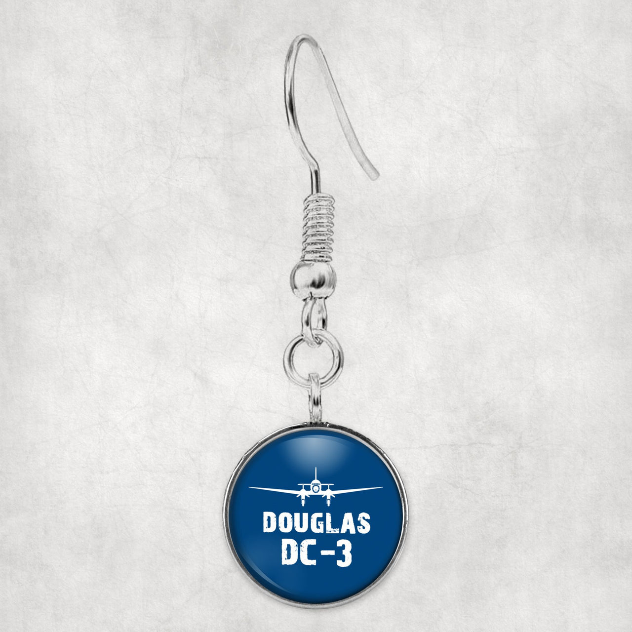 Douglas DC-3 & Plane Designed Earrings