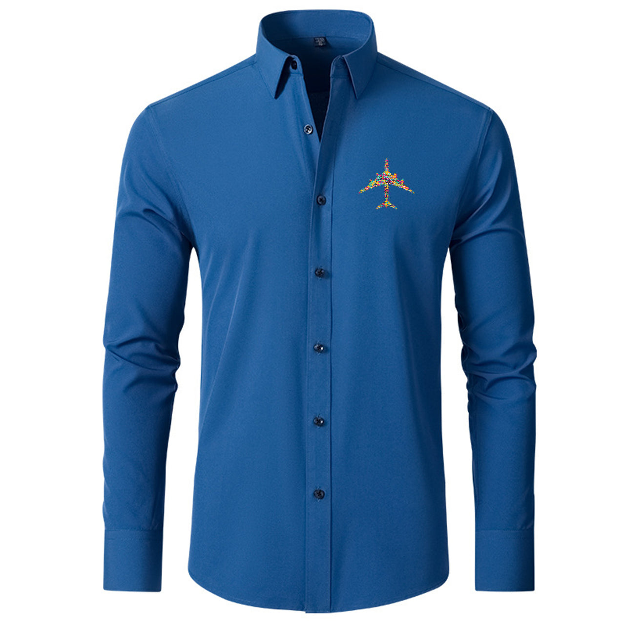 Colourful Airplane Designed Long Sleeve Shirts