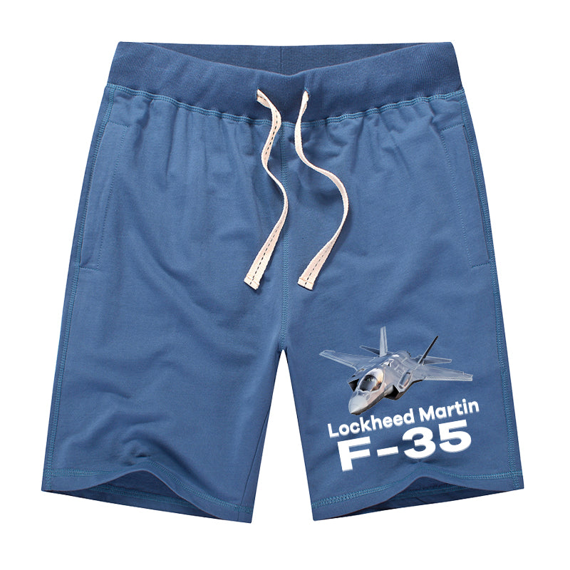 The Lockheed Martin F35 Designed Cotton Shorts