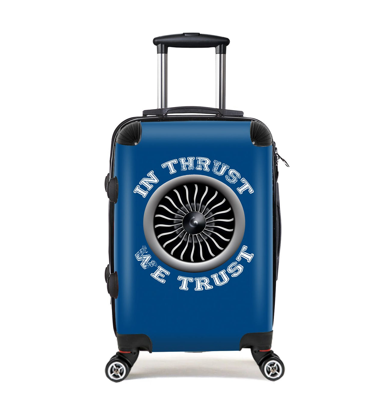 In Thrust We Trust (Vol 2) Designed Cabin Size Luggages