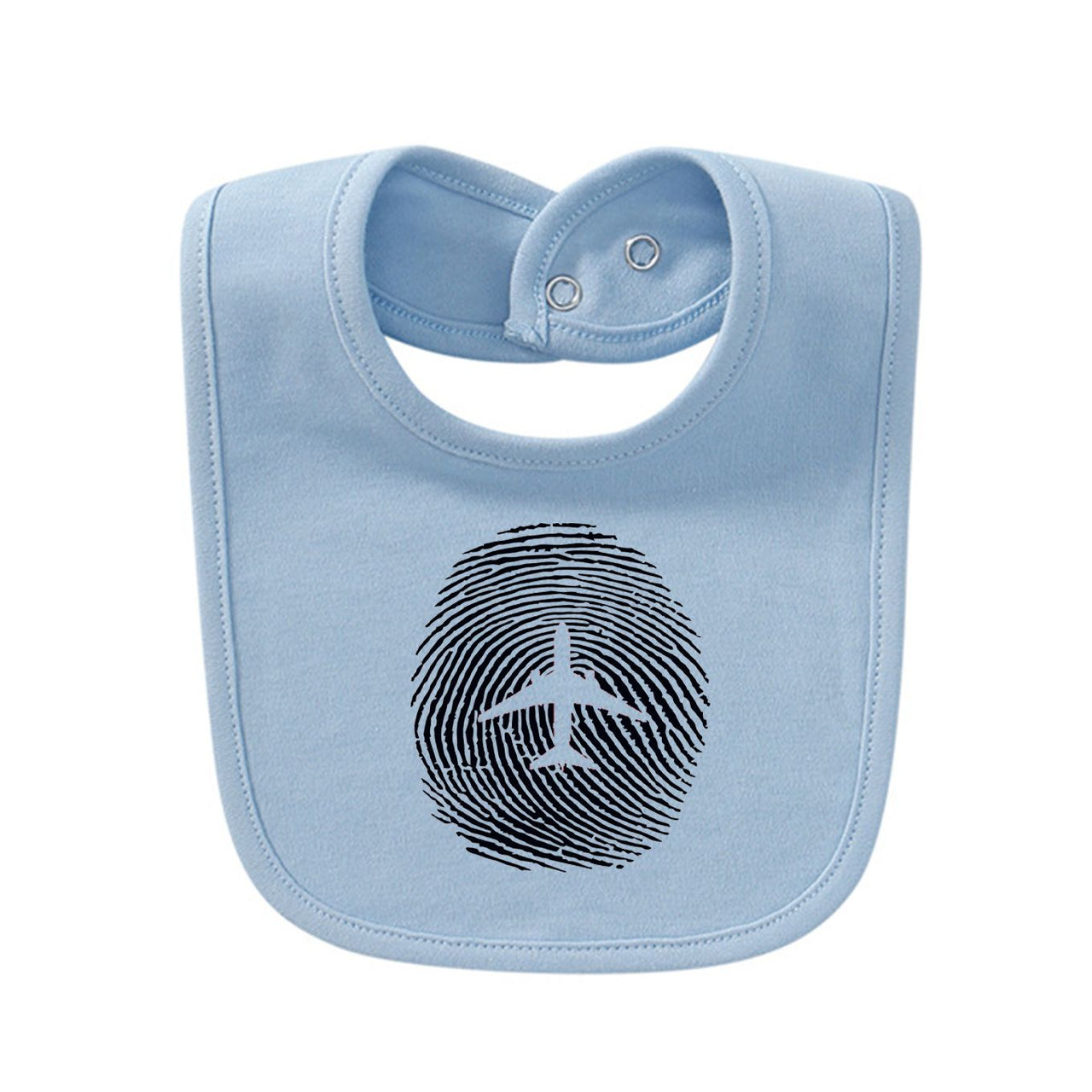 Aviation Finger Print Designed Baby Saliva & Feeding Towels