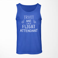 Thumbnail for Trust Me I'm a Flight Attendant Designed Tank Tops