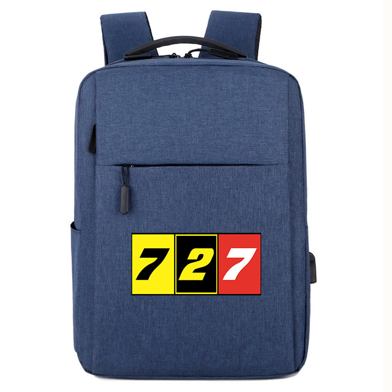 Flat Colourful 727 Designed Super Travel Bags