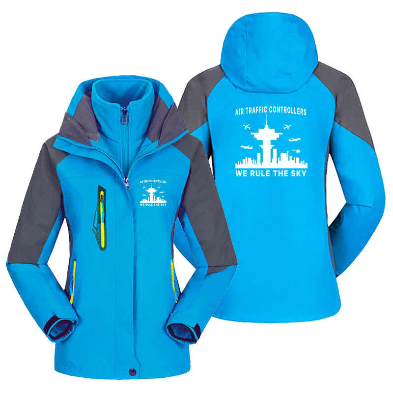 Air Traffic Controllers - We Rule The Sky Designed Thick "WOMEN" Skiing Jackets