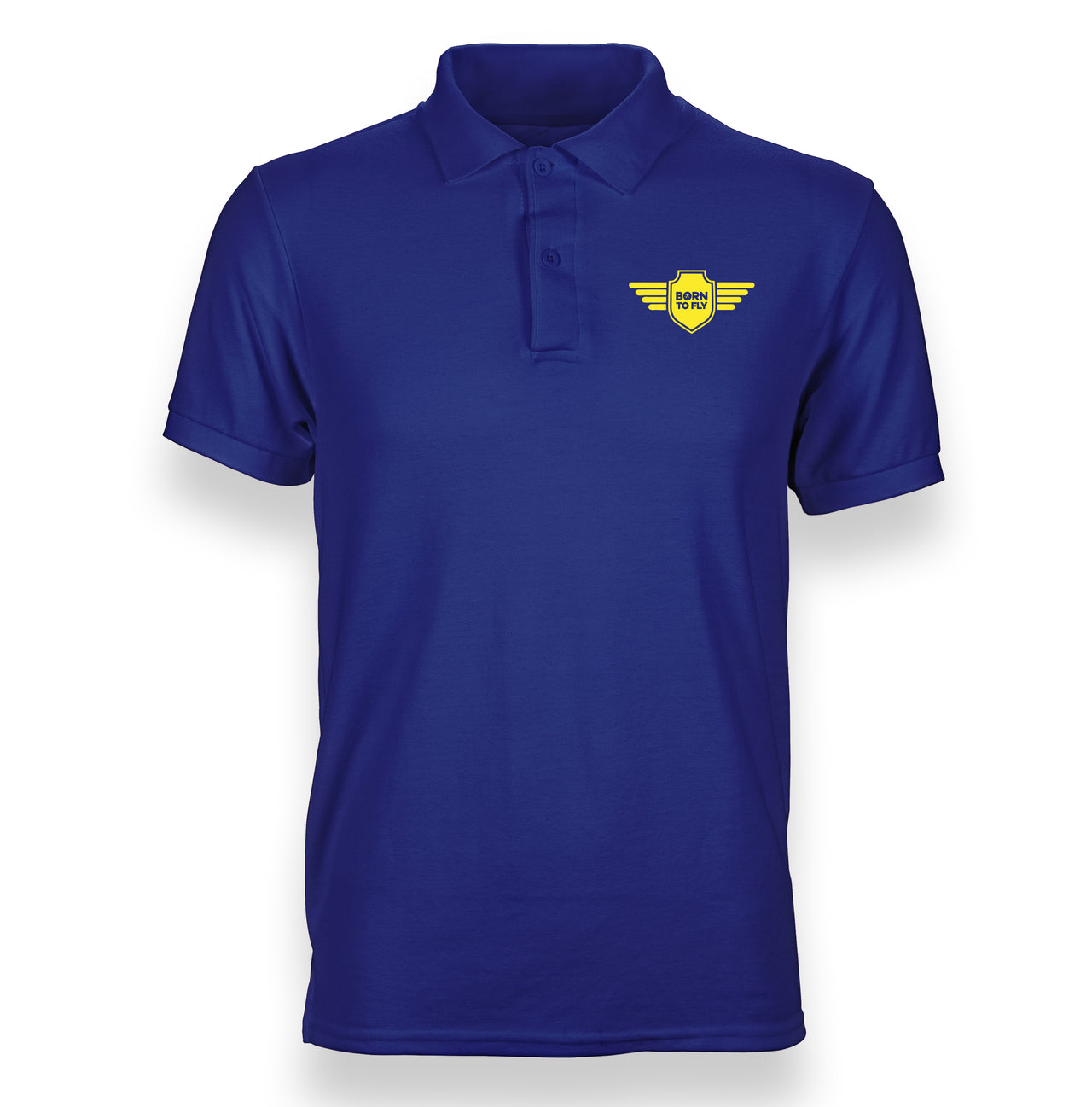 Born To Fly & Badge Designed "WOMEN" Polo T-Shirts