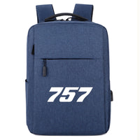 Thumbnail for 757 Flat Text Designed Super Travel Bags