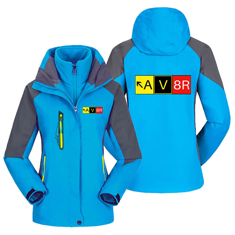 AV8R Designed Thick "WOMEN" Skiing Jackets