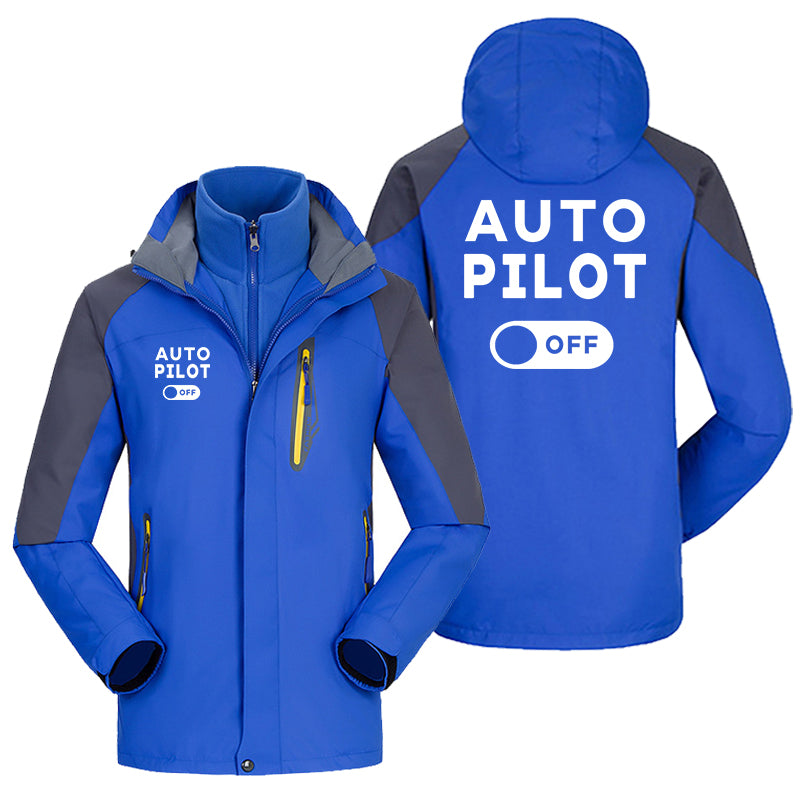 Auto Pilot Off Designed Thick Skiing Jackets