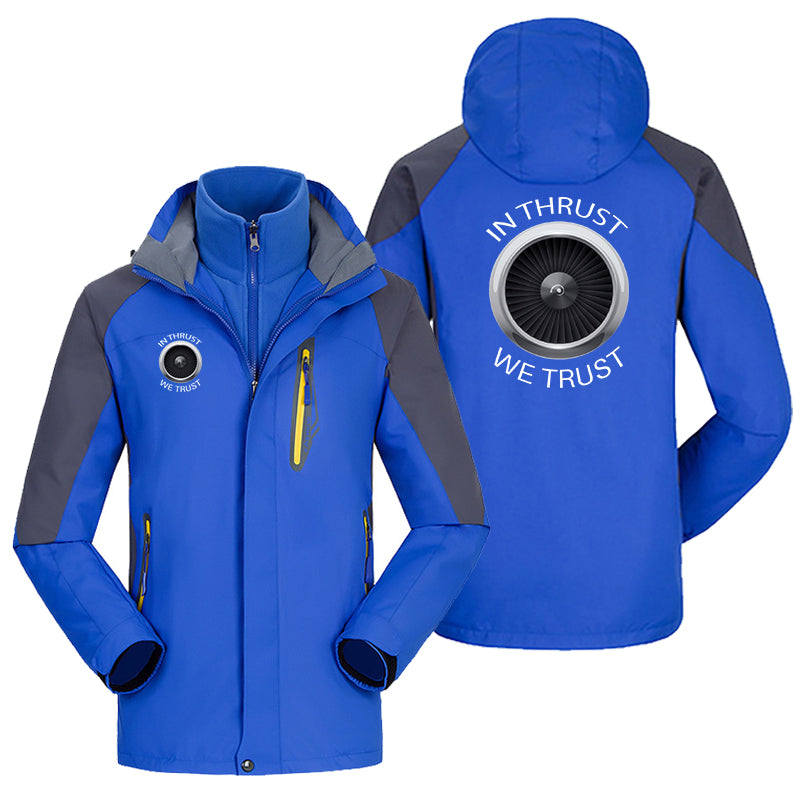 In Thrust We Trust Designed Thick Skiing Jackets