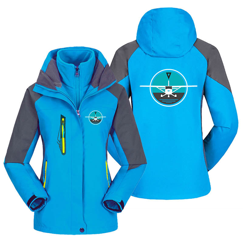 Cessna & Gyro Designed Thick "WOMEN" Skiing Jackets