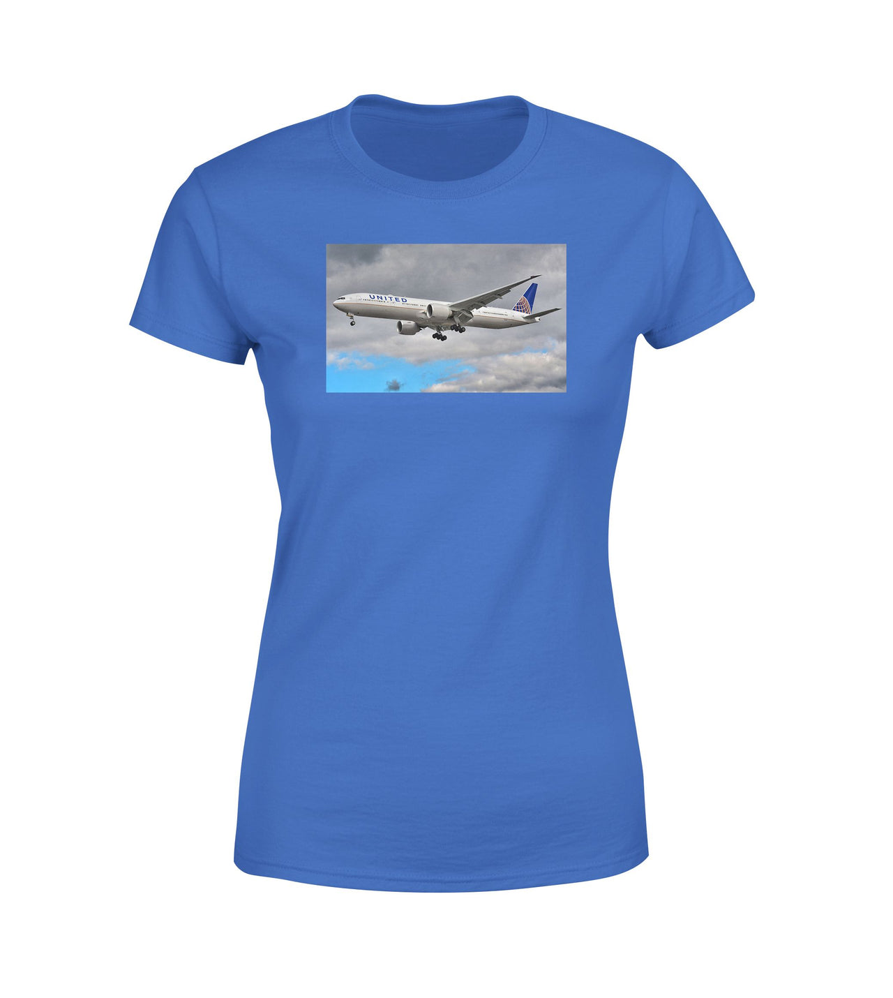 United Airways Boeing 777 Designed Women T-Shirts