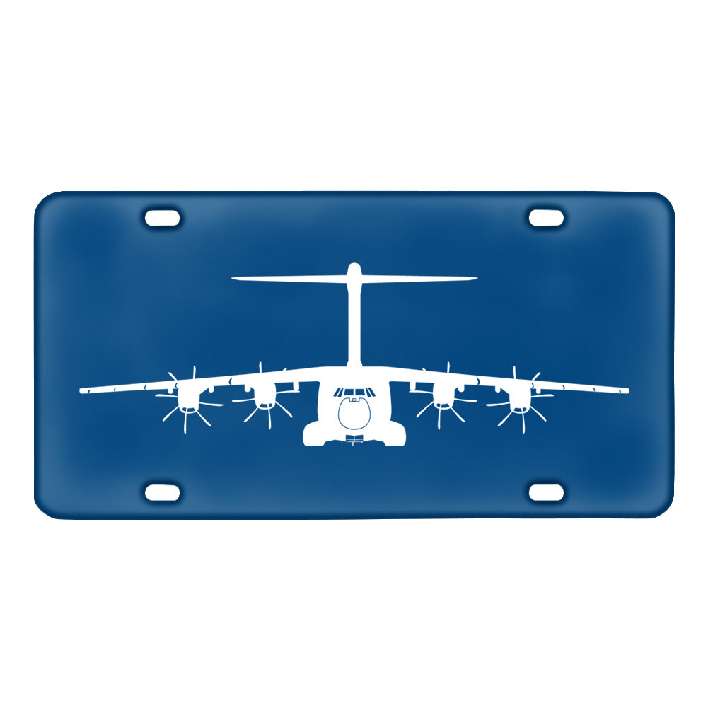 Airbus A400M Silhouette Designed Metal (License) Plates