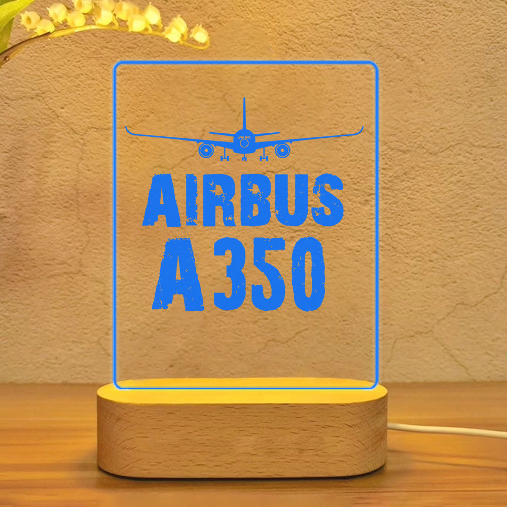 Airbus A350 & Plane Designed Night Lamp