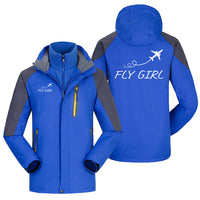 Thumbnail for Just Fly It & Fly Girl Designed Thick Skiing Jackets