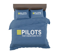 Thumbnail for Pilots They Know How To Fly Designed Bedding Sets