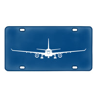 Thumbnail for Airbus A330 Silhouette Designed Metal (License) Plates