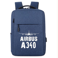 Thumbnail for Airbus A340 & Plane Designed Super Travel Bags