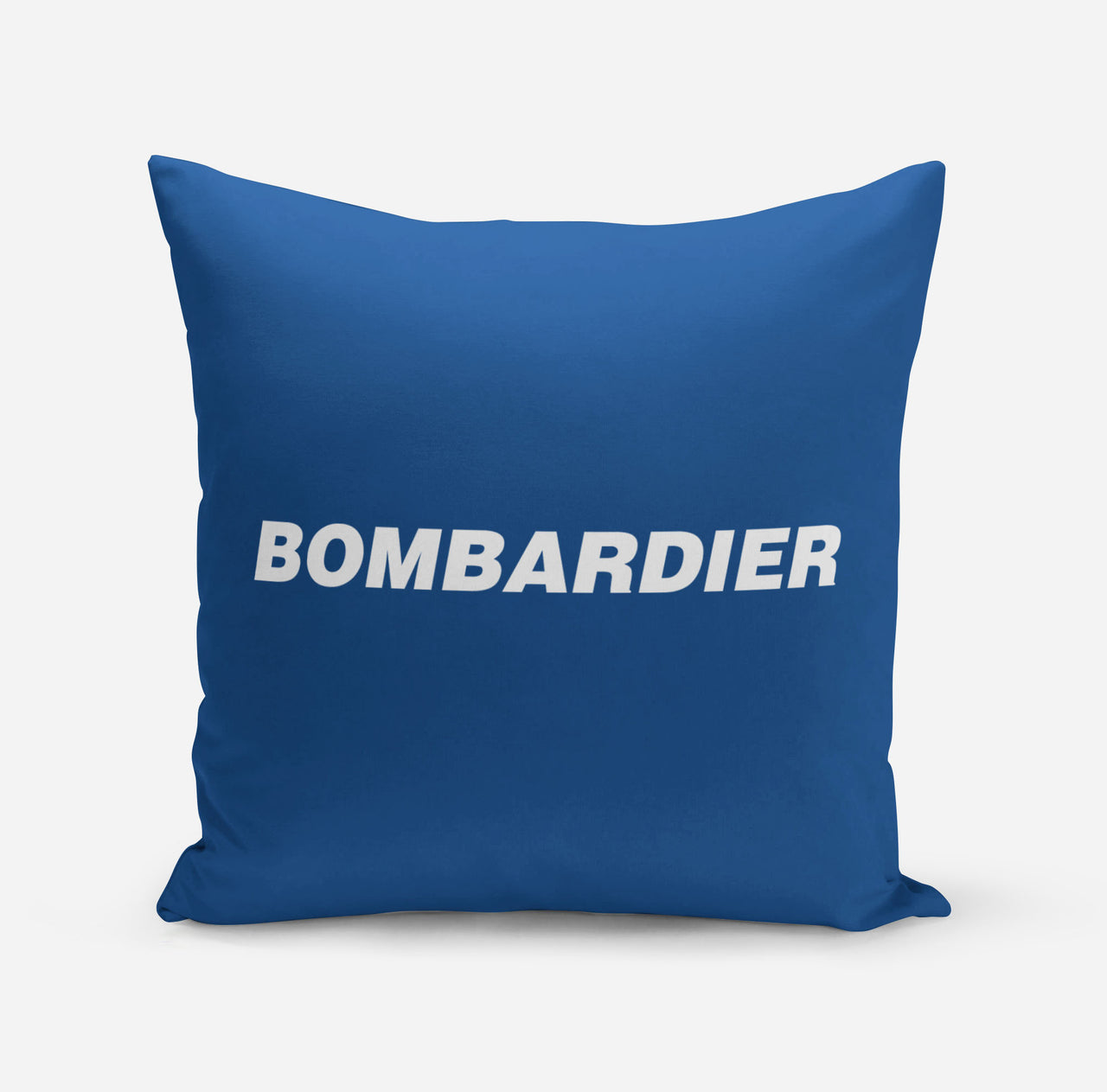 Bombardier & Text Designed Pillows