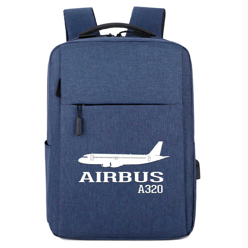 Airbus A320 Printed Designed Super Travel Bags