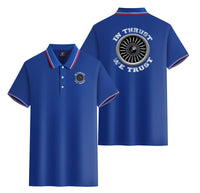 Thumbnail for In Thrust We Trust (Vol 2) Designed Stylish Polo T-Shirts (Double-Side)