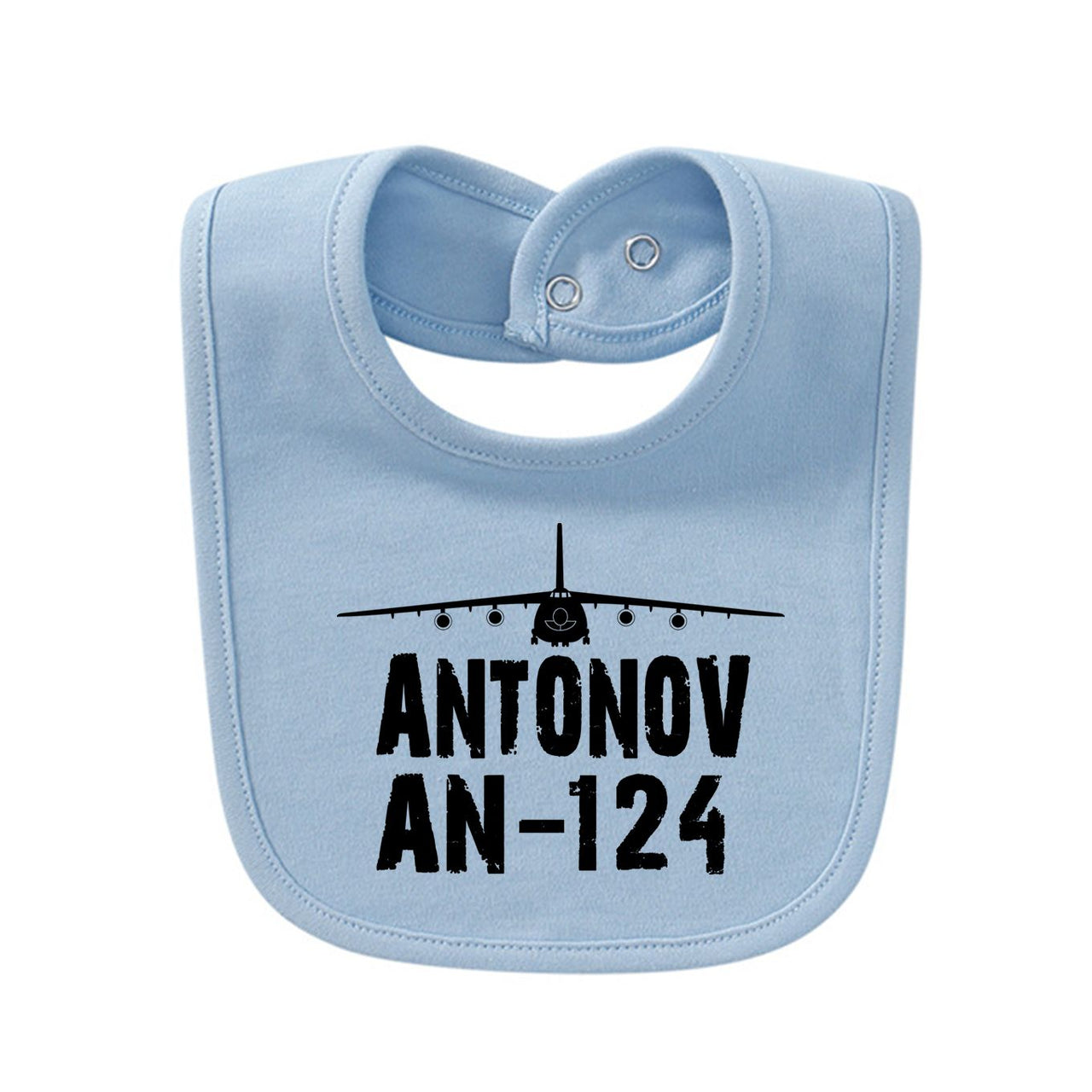 Antonov AN-124 & Plane Designed Baby Saliva & Feeding Towels