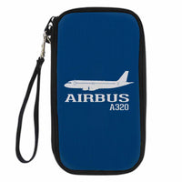 Thumbnail for Airbus A320 Printed Designed Travel Cases & Wallets